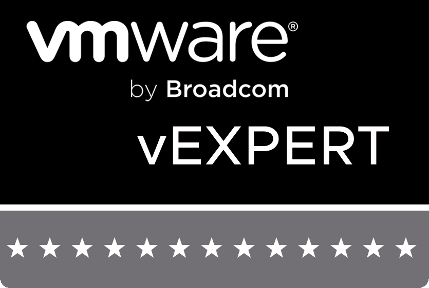 I’m a vExpert 2025 – WHOOP!